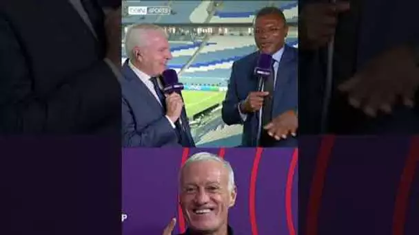 🤣 Quand Deschamps trolle Desailly en direct !