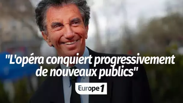 Jack Lang, ancien ministre de la Culture : "L'opéra conquiert progressivement de nouveaux publics"