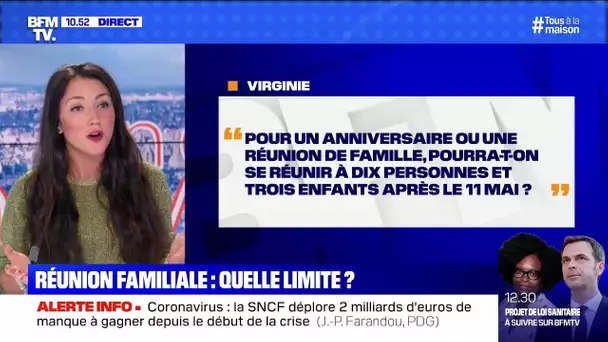 Pourra-t-on se réunir à plus de 10 personnes pour un anniversaire après le 11 mai? BFMTV vous répond