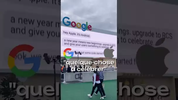 Google a insulté Apple ?!