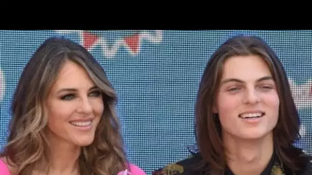 Liz Hurley : son fils Damian, qui est son sosie, offre sa version champêtre du...