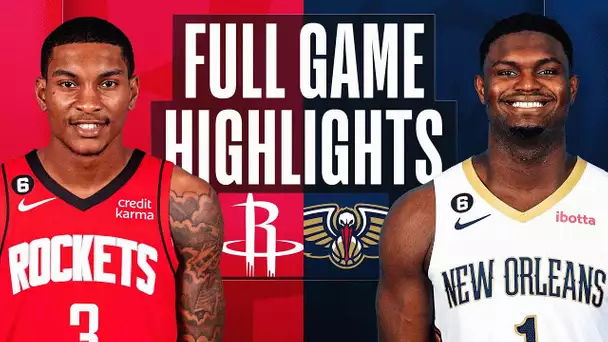 ROCKETS at PELICANS | NBA FULL GAME HIGHLIGHTS | November 12, 2022