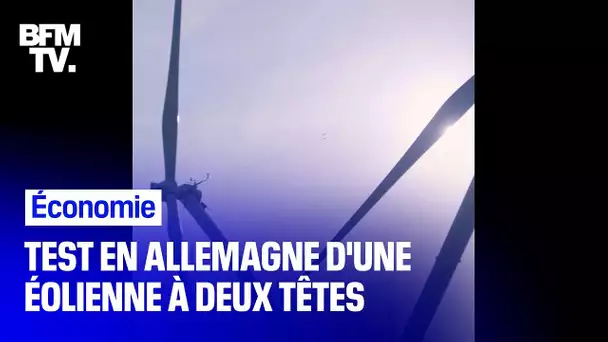 Une éolienne à deux turbines testée en Allemagne