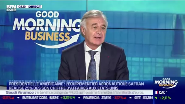 Philippe Petitcolin (Safran) : Elections américaines, quel impact sur l'aéronautique ?