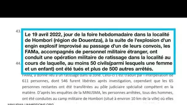 Mali : selon l'ONU, au moins 50 civils tués en avril par des soldats maliens et "étrangers"