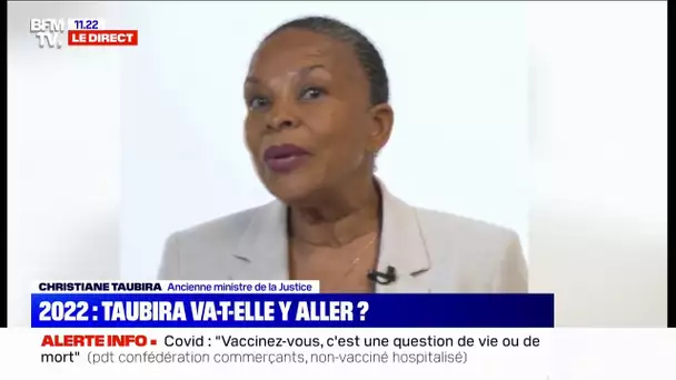 Christiane Taubira "envisage d'être candidate à l'élection présidentielle"