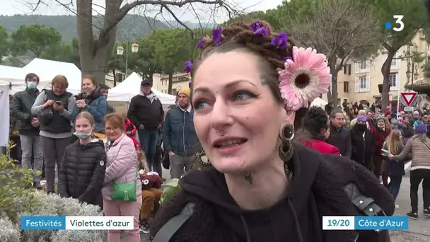 Tourrettes-sur-Loup : la fête de la violette