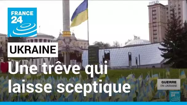 L'annonce de la trêve par Moscou provoque le scepticisme en Ukraine • FRANCE 24