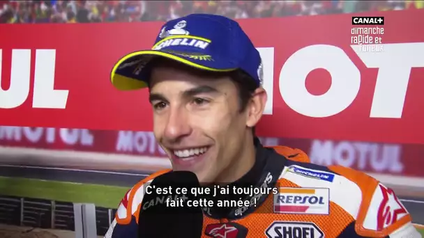 Marc Marquez : "C'est le moment de profiter"