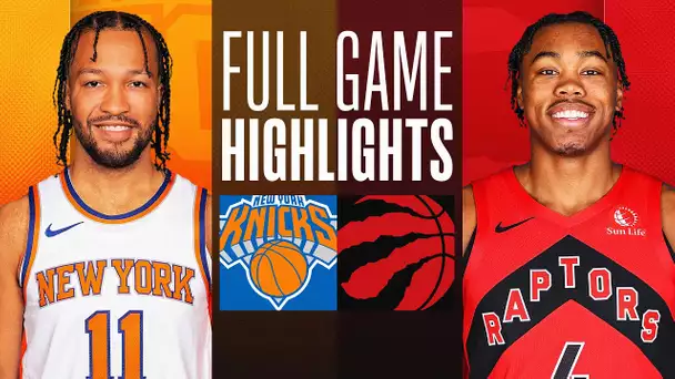 KNICKS at RAPTORS | FULL GAME HIGHLIGHTS | December 1, 2023