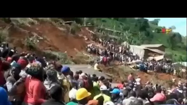 Glissement de terrain meurtrier au Cameroun