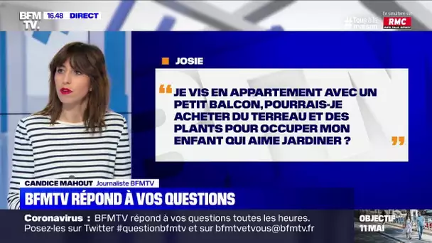 Je vis dans un appartement avec balcon, puis-je acheter du terreau et des plants pour jardiner ?