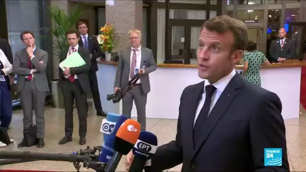 Macron : "Nous donnons une image de l'Europe qui n'est pas sérieuse"