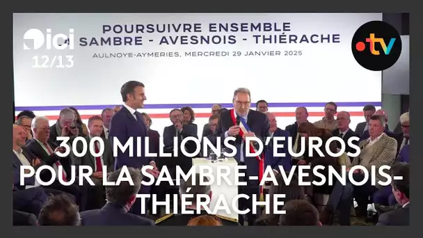 Visite d'Emmanuel Macron et le bilan des pactes pour la réussite de la Sambre-Avesnois-Thiérache