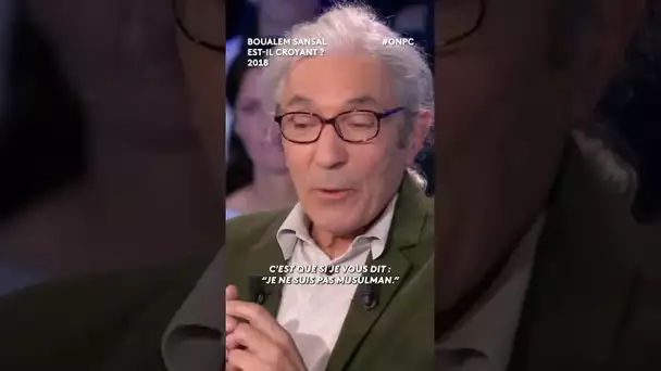 Boualem Sansal a été arrêté et emprisonné en Algérie - On n'est pas couché 2018