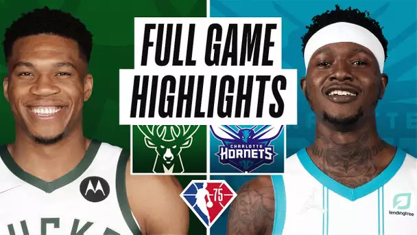 BUCKS at HORNETS | FULL GAME HIGHLIGHTS | January 8, 2022