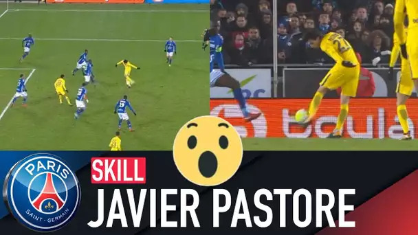 SKILL / GESTE TECHNIQUE : JAVIER PASTORE - STRASBOURG vs PARIS SAINT-GERMAIN