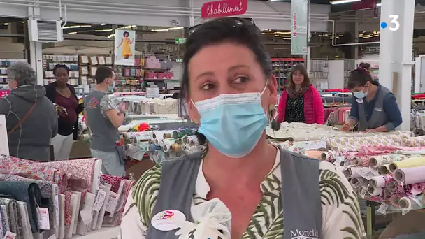 A Quétigny, 4 heures d'attente pour acheter du tissu