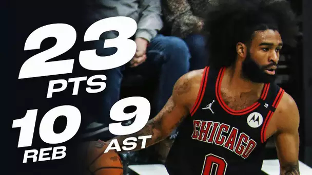 Coby White's 23-PT Double-Double Vs Hornets | December 30, 2024