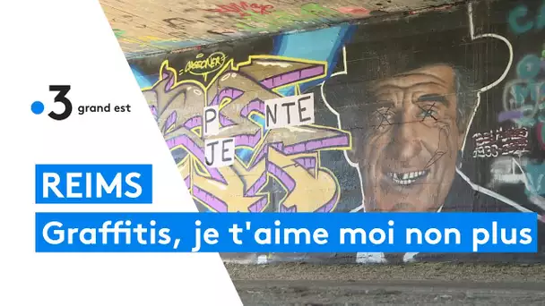 Reims : la chasse aux graffitis sauvages