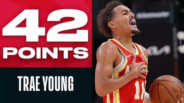 Trae Young GOES OFF For 42 PTS, 10 REB & 8 REB 🔥