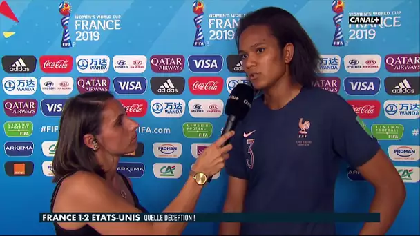 La réaction de Wendie Renard après France / USA