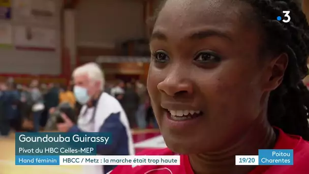 Hand féminin : HBCC / Metz : la marche était trop haute