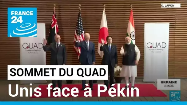 Sommet du Quad : les Etats-Unis, le Japon, l'Australie et l'Inde unis face à Pékin • FRANCE 24