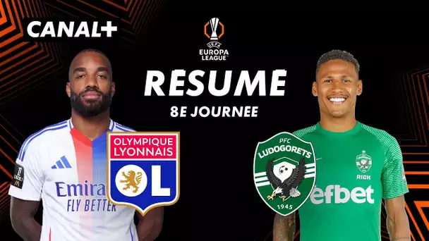 Le résumé de Lyon / Ludogorets - Ligue Europa 2024-25 (J8)