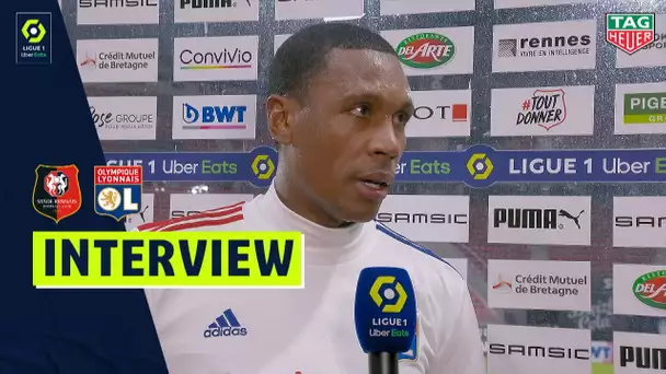 Interview de fin de match : STADE RENNAIS FC - OLYMPIQUE LYONNAIS (2-2)  / 2020/2021