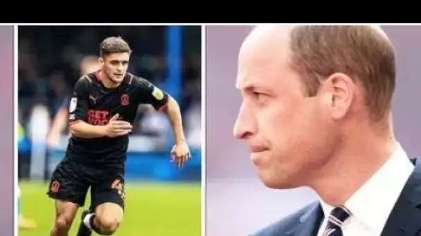 Le prince William fait une rare intervention personnelle pour saluer le "courage" de la star du foot