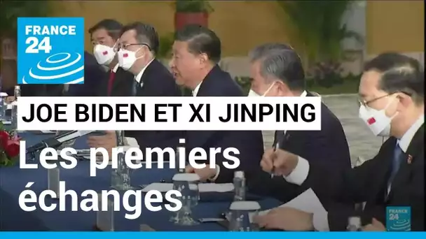 G20 à Bali : les premiers échanges entre Joe Biden et Xi Jinping. • FRANCE 24