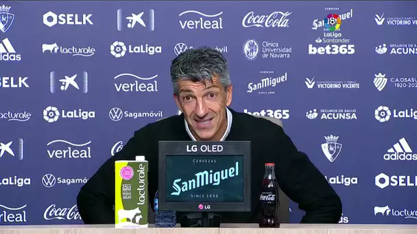 Rueda de prensa CA Osasuna vs Real Sociedad