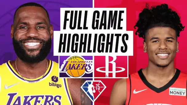 LAKERS at ROCKETS | FULL GAME HIGHLIGHTS | March 9, 2022