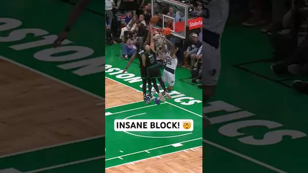 “BLOCKED BY WHITE!” - Derrick White’s CLUTCH block in Game 2! 😱🔥 | #Shorts