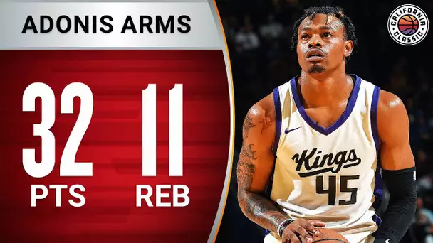 Adonis Arms SHINES In DOUBLE-DOUBLE Summer League Performance!