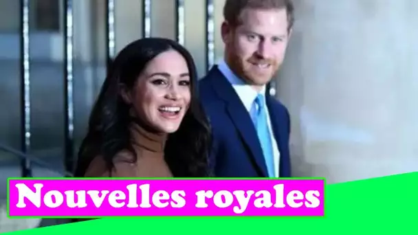 Le prince Harry a reçu une "gifle verbale sur le poignet de Meghan" après avoir discuté de leur âge