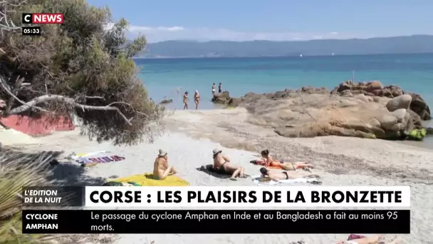 Corse : les habitants peuvent à nouveau profiter des plages