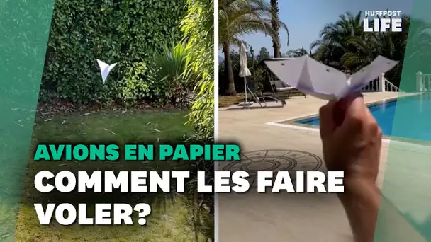 Comment faire voler un avion en papier? Il partage les astuces à connaître