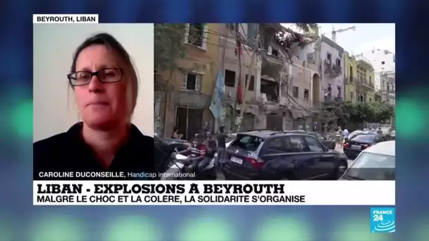 Explosions à Beyrouth : après la crise économique, la crise humanitaire