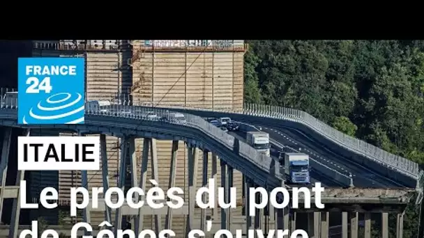 Le procès du viaduc effondré de Gênes s'ouvre en Italie • FRANCE 24