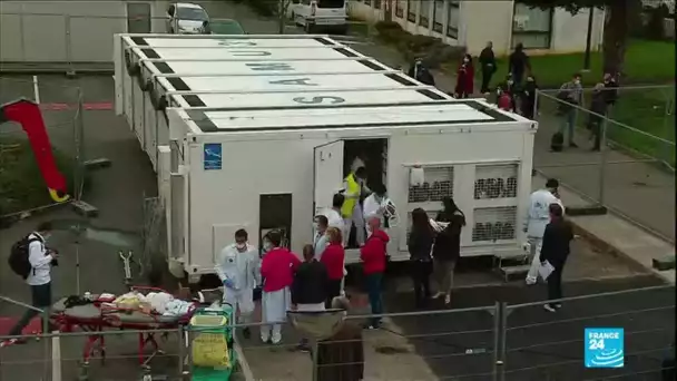 Covid-19 en France : le premier hôpital de campagne d'Europe en place à Toulouse