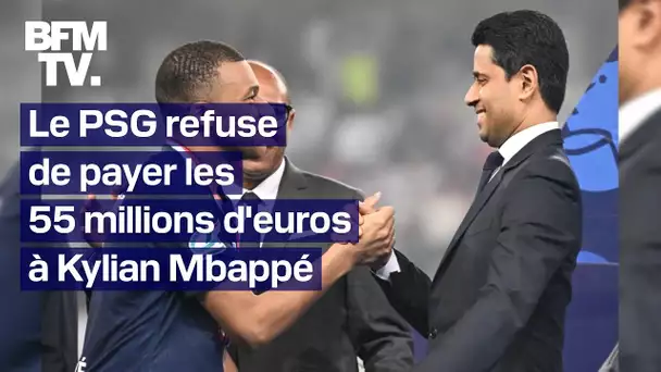 Le PSG, exhorté de payer les 55 millions d'euros à Mbappé, refuse et attend une décision de justice