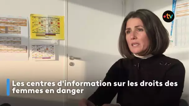 Les centres d'information sur les droits des femmes en danger