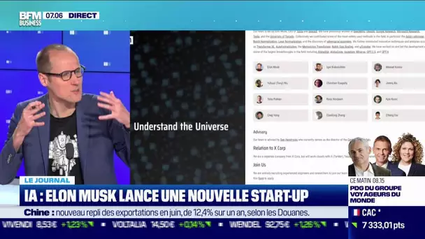 IA: Elon Musk lance une startup pour contrer ChatGPT