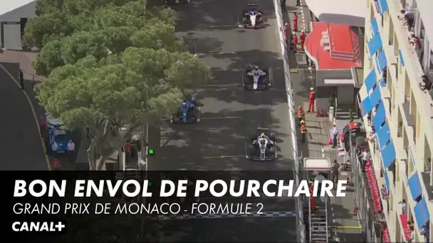 Le départ de la course principale - Grand Prix de Monaco - F2