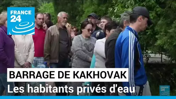 Destruction du barrage de Kakhovka : à Nikopol, les habitants privés d'eau • FRANCE 24