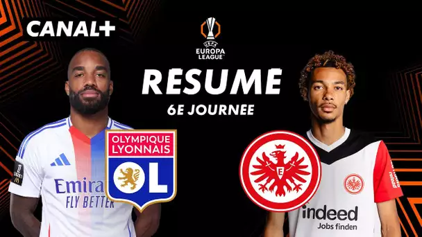 Le résumé de Lyon / Francfort - Ligue Europa 2024-25 (J6)