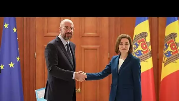 En visite à Chisinau, Charles Michel réaffirme le soutien de l'UE à la Moldavie