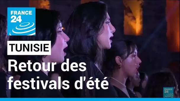 Tunisie : retour des festivals d'été après deux ans de pandémie • FRANCE 24